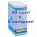 TAMPONI DI COTONE STERILI - 10x10cm - conf.150pz