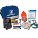 KIT PRONTO SOCCORSO BORSA 626 con sfigmomanometro - 31x22x11cm - per casa e auto