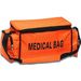 BORSA EMERGENZA SOCCORSO SPORTIVO 47x24xh.19cm - VUOTA - arancione