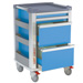 CARRELLO MULTIFUNZIONE COMPACT KART - 65x60x.h97cm - azzurro