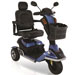 SCOOTER ELETTRICO DISABILI MOBILITY 130 3 RUOTE - colore blu