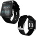 CARDIOFREQUENZIMETRO QUADRANT SMARTWATCH IP68 con bluetooth - 11 parametri - nero