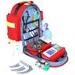 ZAINO BORSA EMERGENZA SOCCORSO DOCTOR 9 + kit pronto soccorso - pieno