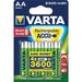 BATTERIE RICARICABILE STILO VARTA - 1,5V - 2400mAh - TIPO AA - blister 4pz