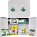 KIT PRONTO SOCCORSO - ARMADIETTO 626 PLASTICA - 45x38x13cm - ALLEGATO 1 - oltre 2 lavoratori